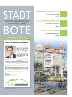 DRACHENBOOTRENNEN UNSERE STADTENTWICKLUNG
