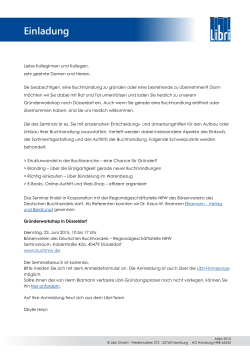 Gründerseminar für Buchhändler (application/pdf 420.5 KB)
