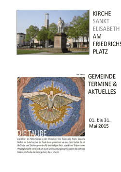 kirche sankt elisabeth am friedrichs- platz gemeinde