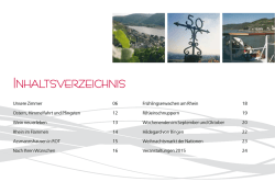 Hotelbrosch&uuml;re 2015 - rheinhotels