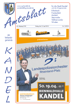 KW 15 - Verbandsgemeinde Kandel