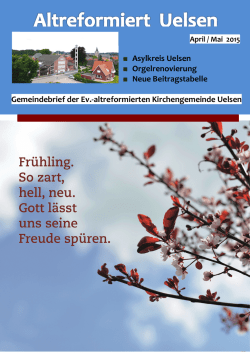 dowload der PDF-Ausgabe - Evangelisch