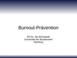 Was ist Burnout? - VERBAND DER BEAMTEN DER BUNDESWEHR