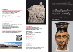 Jahresvorschau 2015 &rarr; hier - M&uuml;nchen, Glyptothek und