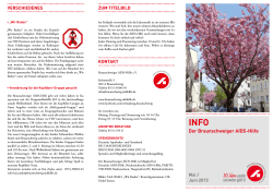Infobrief Mai-Juni.2015 (PDF 212KB) - Braunschweiger AIDS