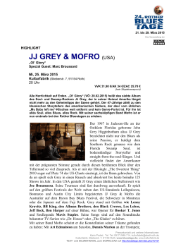 JJ GREY & MOFRO (USA)