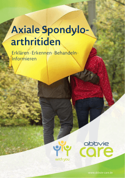 Axiale Spondyloarthritiden