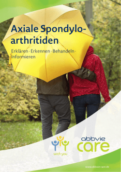 Axiale Spondyloarthritiden