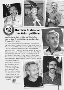 Dorfzeitung Nr. 3 - Gemeinde Hunzenschwil