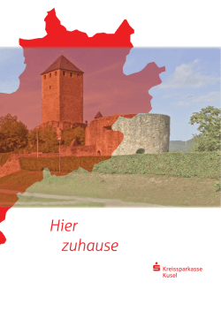 Jahresbericht - Kreissparkasse Kusel