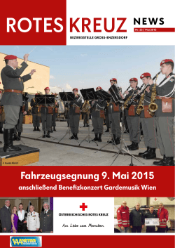 RK-News Nr. 25, Mai 2015 - Österreichisches Rotes Kreuz