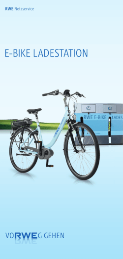 E-Bike Ladestation ( PDF | 4.6 MB )