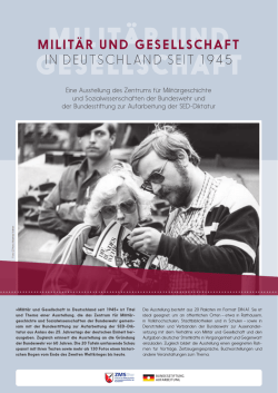 Informationsblatt - Bundesstiftung zur Aufarbeitung der SED