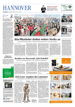 HAZ-Leser vergeben den Leinestern