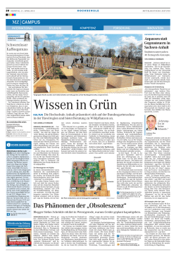 Ausgabe Bernburg, 21.04.2015