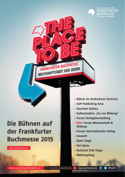 Anmeldeformular - Frankfurter Buchmesse