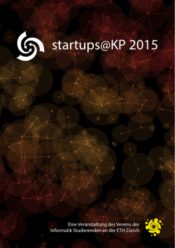 startups@KP 2015 - Kontaktparty