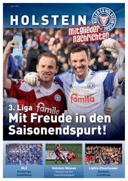 Vereinsmagazin April 2015