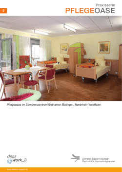 Pflegeoase im Haus Eiche - Demenz Support Stuttgart