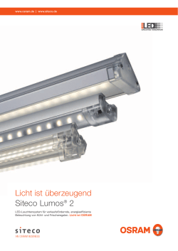 Lumos&reg; 2 - Siteco Beleuchtungstechnik GmbH