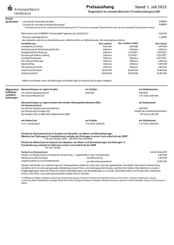 Drucken / Speichern - Kreissparkasse Heilbronn