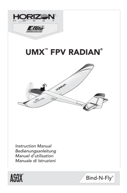 umx™ fpv radian
