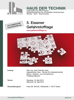 HAUS DER TECHNIK - KLEINER Rechtsanw&auml;lte