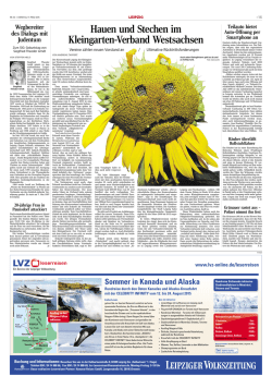 Hauen und Stechen im Kleingarten-Verband - KGV