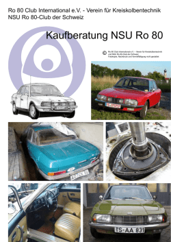 herunterladen - Ro 80 Club International