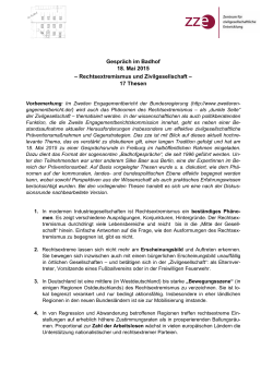 Gespräch im Badhof 18. Mai 2015 – Rechtsextremismus und