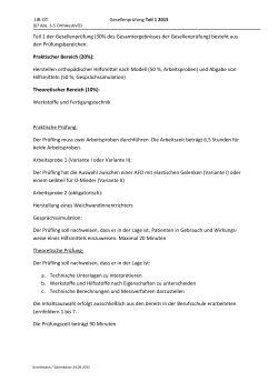 Information Gesellenprüfung Teil 1