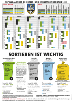 Kalender 2015 - Stadt Korbach