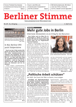 Mehr gute Jobs in Berlin
