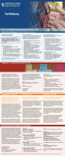 Flyer - Rudolf-Steiner