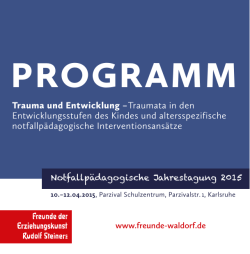 Hier finden Sie das vollst&auml;ndige Programm der Tagung als PDF.