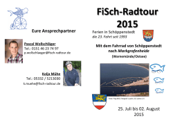 FiSch-‐Radtour 2015