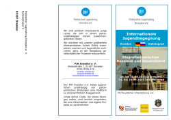 Der Flyer als PDF - Politischer Jugendring Dresden eV
