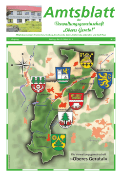 Amtsblatt Nr.: 06 vom 20. März 2015