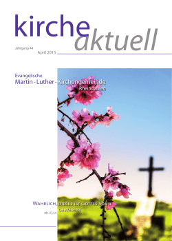 04-2015-April-KIRCHE AKTUELL.indd