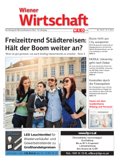 Freizeittrend Städtereisen: Hält der Boom weiter