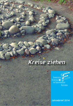 Jahresbrief 2014 - Fachschule Reutlingen