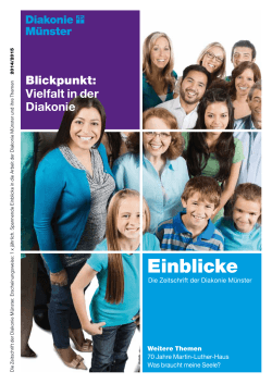 Einblicke - Diakonie Münster eV