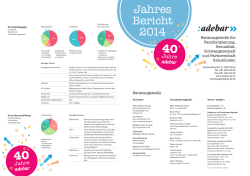 Jahresbericht 2014