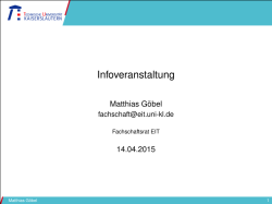 Infoveranstaltung