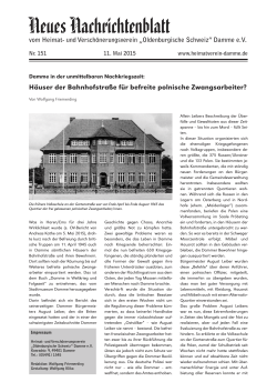 Neues Nachrichtenblatt - Heimat
