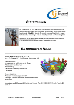 JU LJInfo 02 2015 - Landjugend Bezirk Judenburg