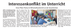 Interessenkonflikt im Unterricht - Wirtschaft & Marketing Soest GmbH