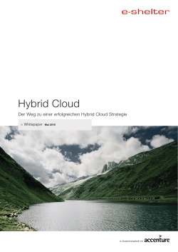 Hybrid Cloud - e