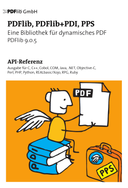 PDFlib API-Referenz 9.0.5