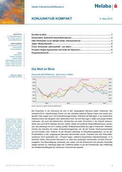 Konjunktur Kompakt: Mai 2015